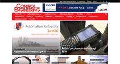 Desktop Screenshot of controlengineering.pl