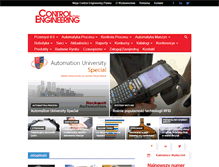Tablet Screenshot of controlengineering.pl